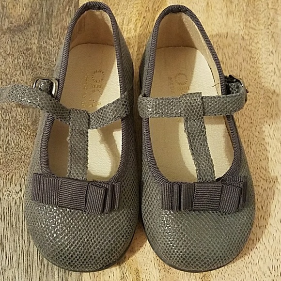 okaa spain shoes grey spanish toddler girls infant size 22 eu spanish shoe size